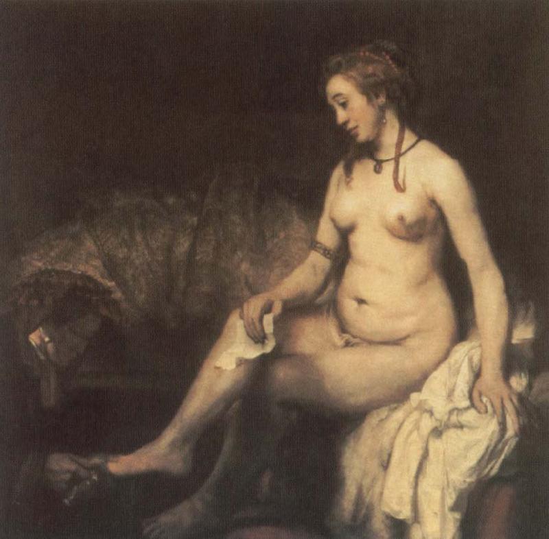  Bathsheba Bathing with King David-s Letter